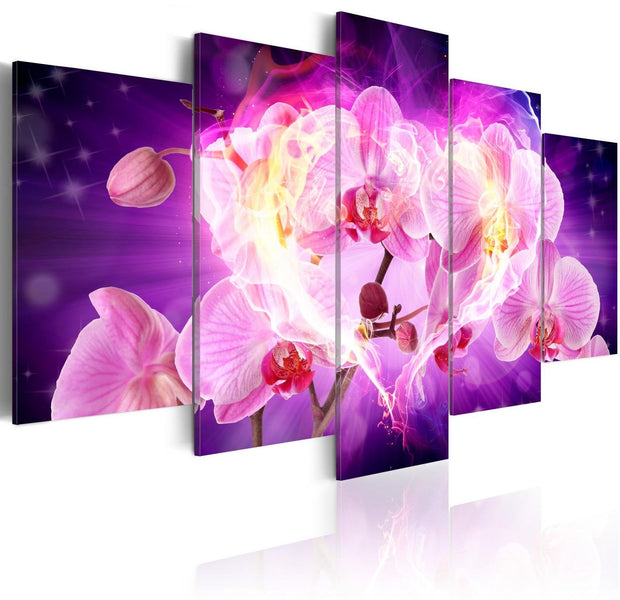 Stretched Canvas Floral Art - Powerful Love-Tiptophomedecor
