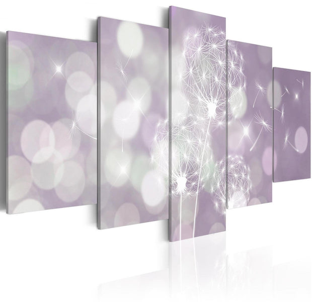 Stretched Canvas Floral Art - Purple Concert-Tiptophomedecor