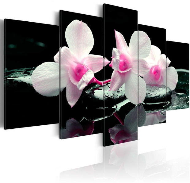 Stretched Canvas Floral Art - Rest Of Orchids-Tiptophomedecor