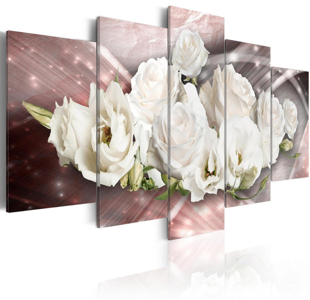 Stretched Canvas Floral Art - Romantic Bouquet-Tiptophomedecor