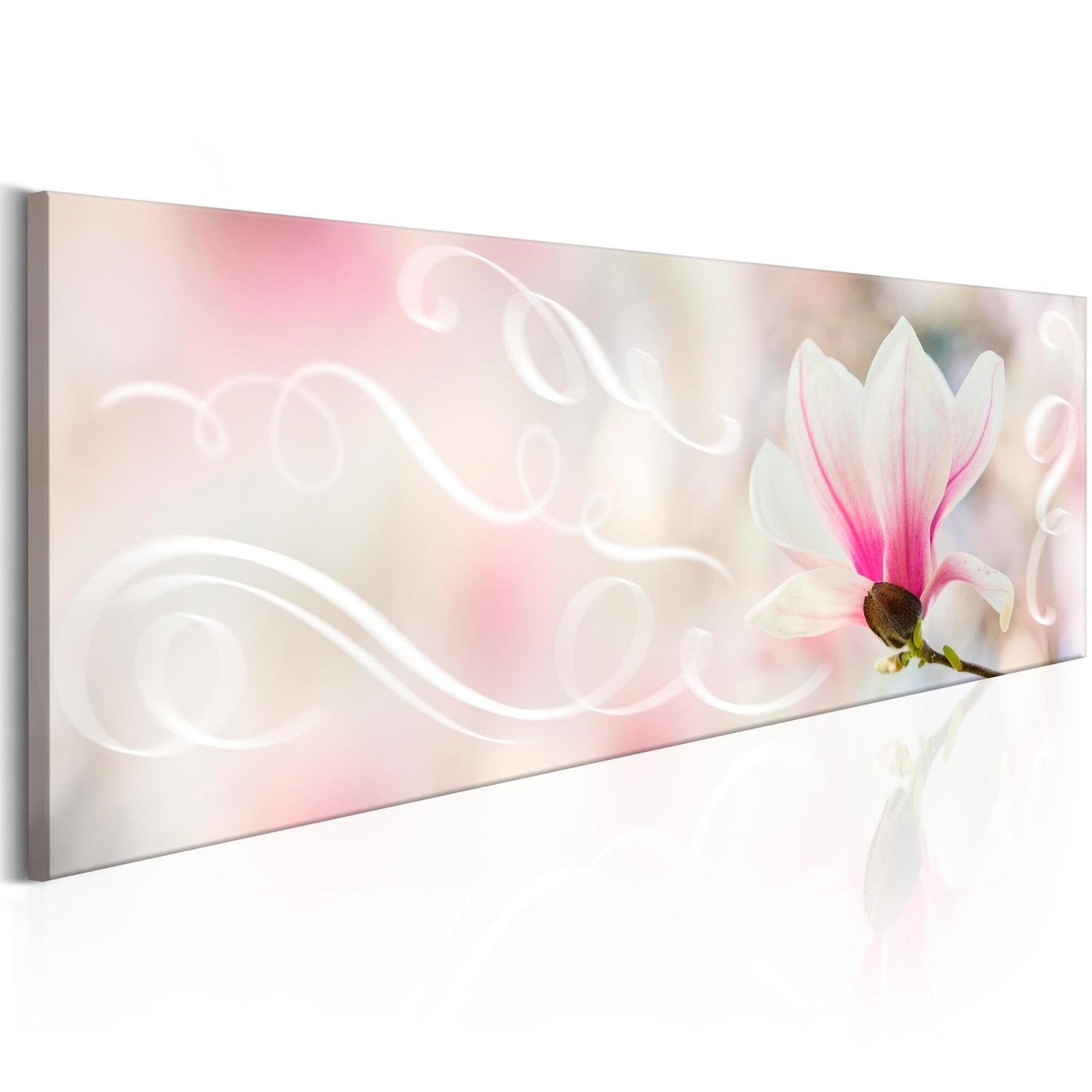 Stretched Canvas Floral Art - Romantic Melody-Tiptophomedecor