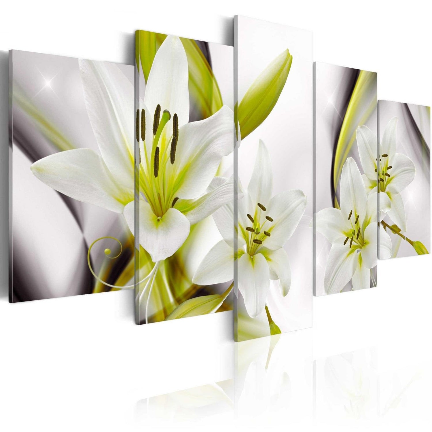 Stretched Canvas Floral Art - Royal Flower-Tiptophomedecor