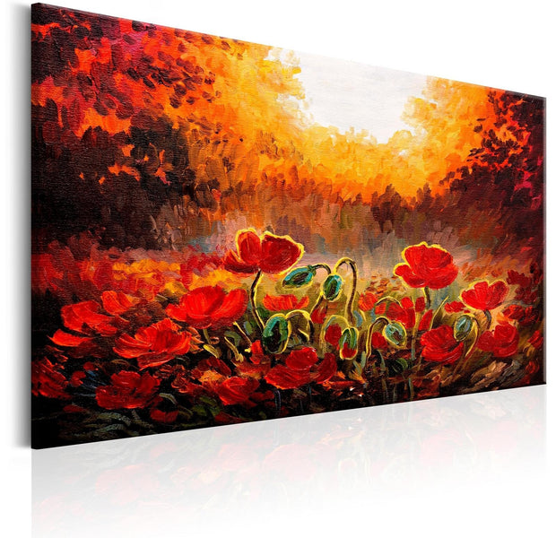 Stretched Canvas Floral Art - Secret Meadow-Tiptophomedecor
