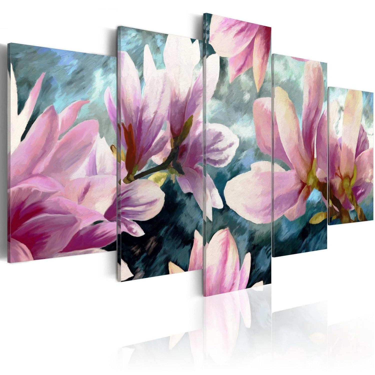 Stretched Canvas Floral Art - Song Without Words-Tiptophomedecor