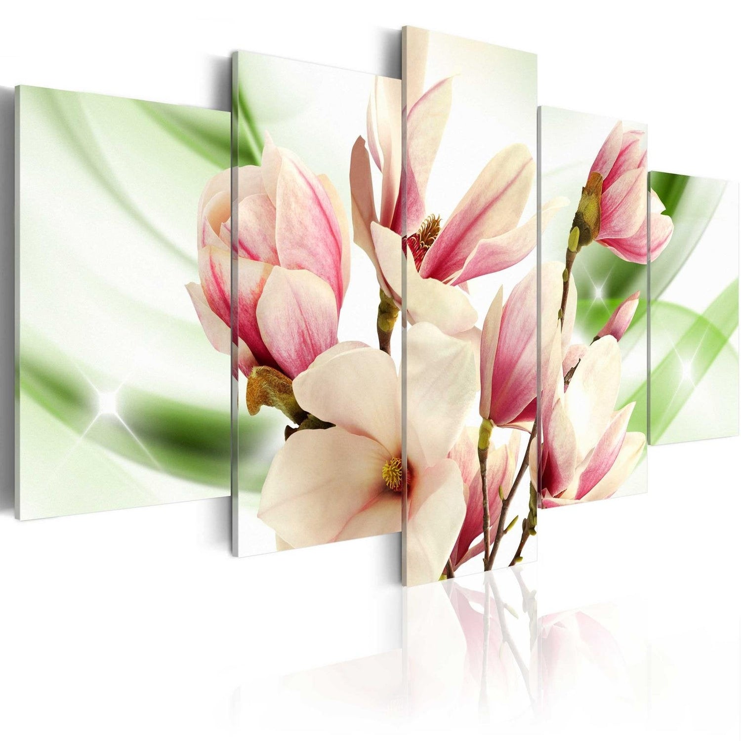 Stretched Canvas Floral Art - Sound Of Gentleness-Tiptophomedecor