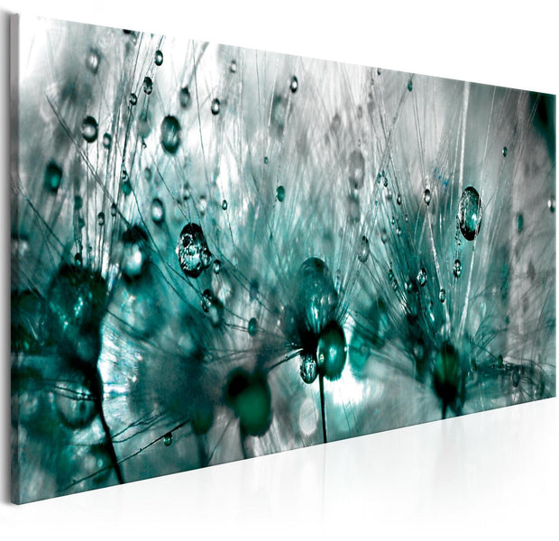 Stretched Canvas Floral Art - Sprinkled Dandelions-Tiptophomedecor