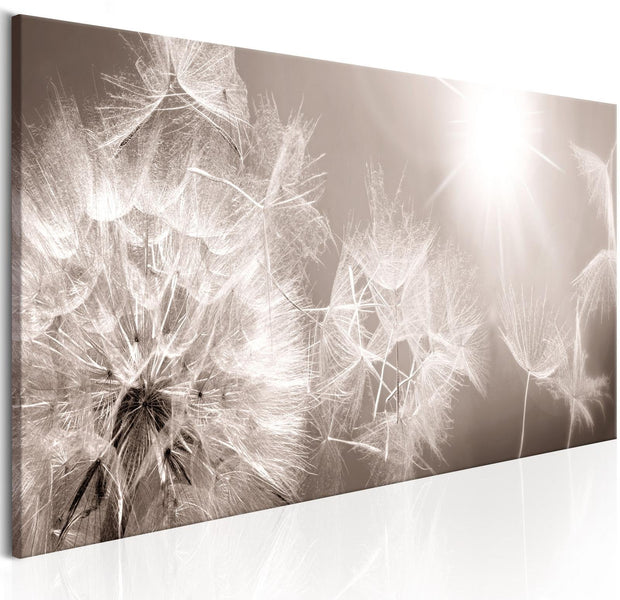 Stretched Canvas Floral Art - Summer Dandelions-Tiptophomedecor