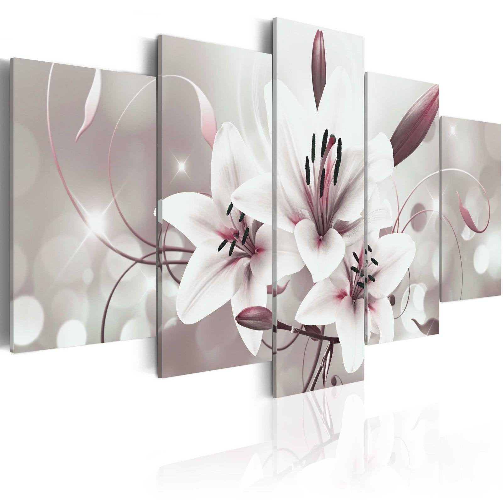 Stretched Canvas Floral Art - Symbol Of The Innocence-Tiptophomedecor