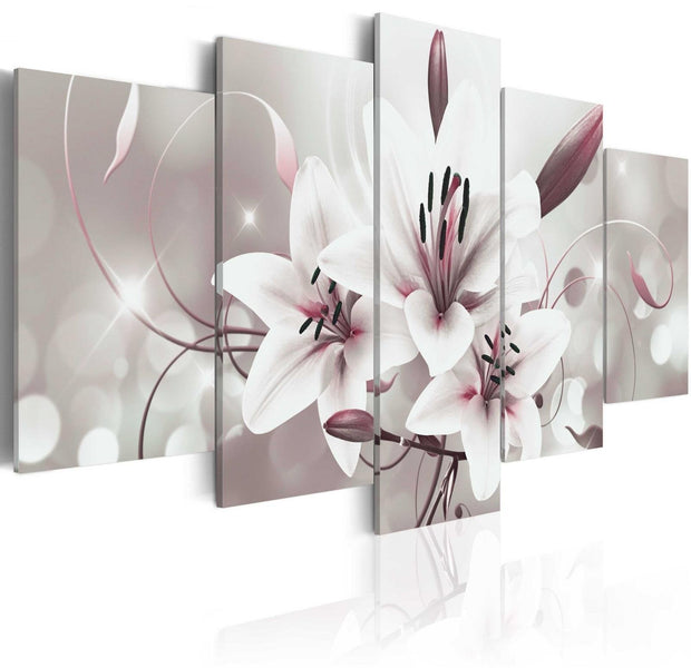 Stretched Canvas Floral Art - Symbol Of The Innocence-Tiptophomedecor