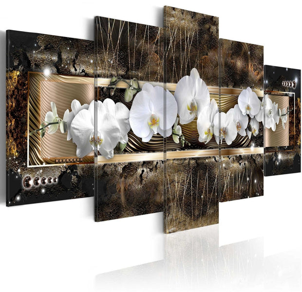 Stretched Canvas Floral Art - The Dream Of A Orchids-Tiptophomedecor