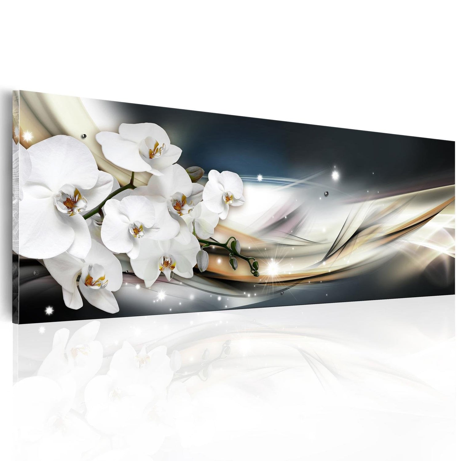 Stretched Canvas Floral Art - Touch Of Innocence-Tiptophomedecor