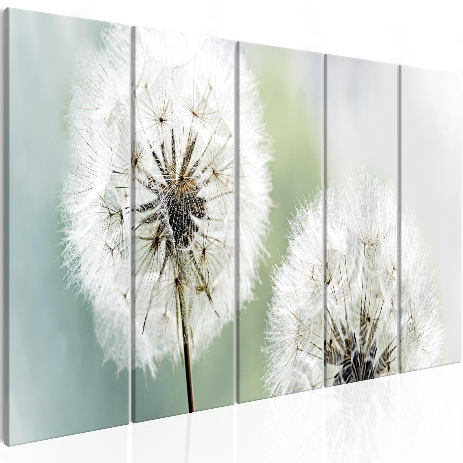 Stretched Canvas Floral Art - Windless Morning Narrow-Tiptophomedecor