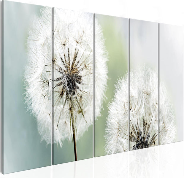 Stretched Canvas Floral Art - Windless Morning Narrow-Tiptophomedecor