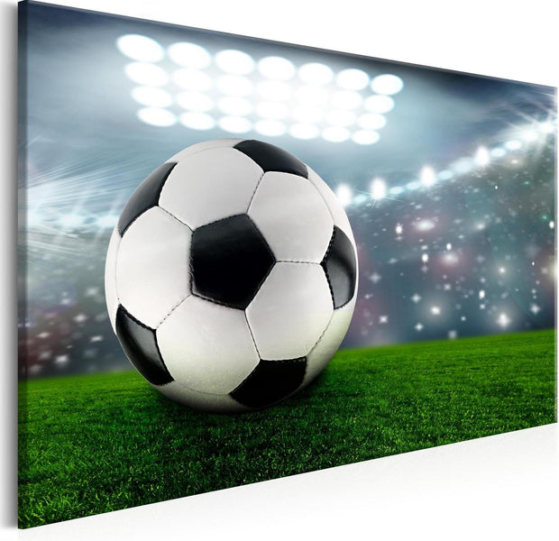 Stretched Canvas Kids Art - Kick-Off Wide-Tiptophomedecor