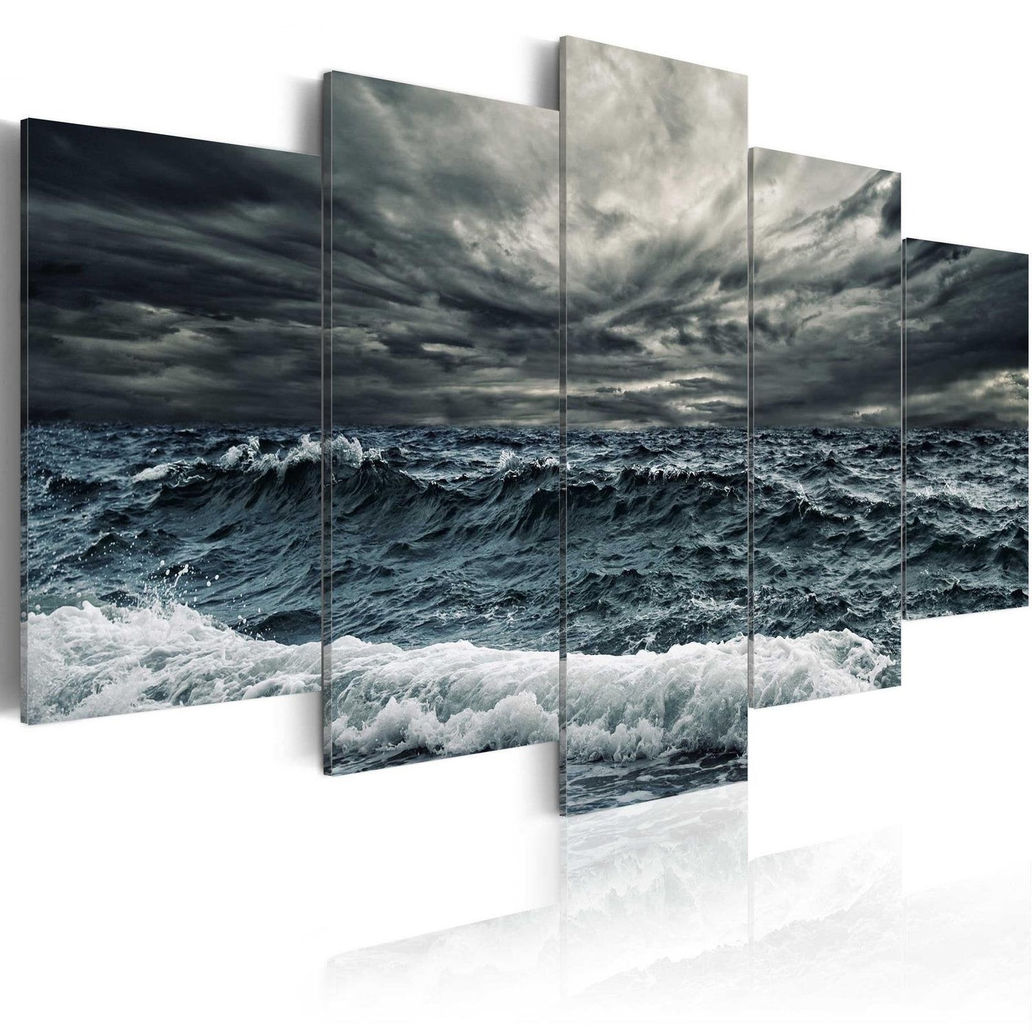 Stretched Canvas Landscape Art - A Storm Is Coming-Tiptophomedecor