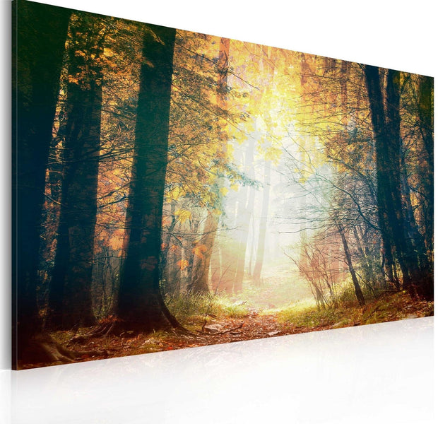 Stretched Canvas Landscape Art - Beauty Of Autumn-Tiptophomedecor