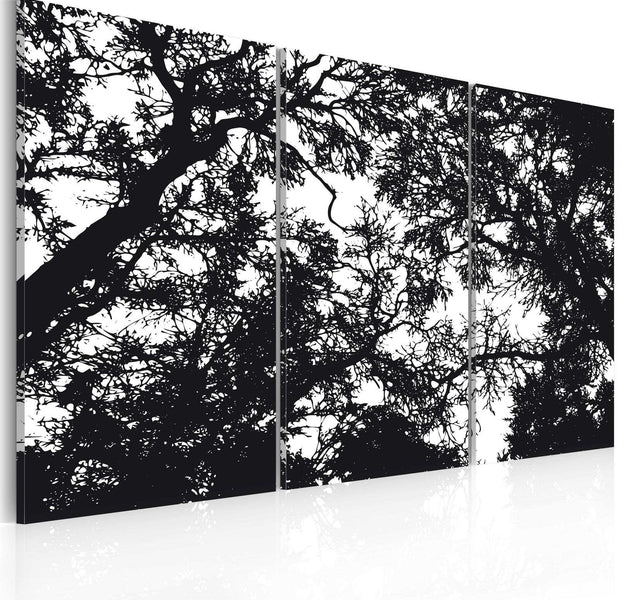 Stretched Canvas Landscape Art - Dense Forest-Tiptophomedecor