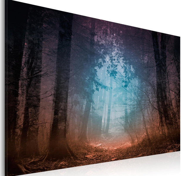 Stretched Canvas Landscape Art - Edge Of The Forest-Tiptophomedecor