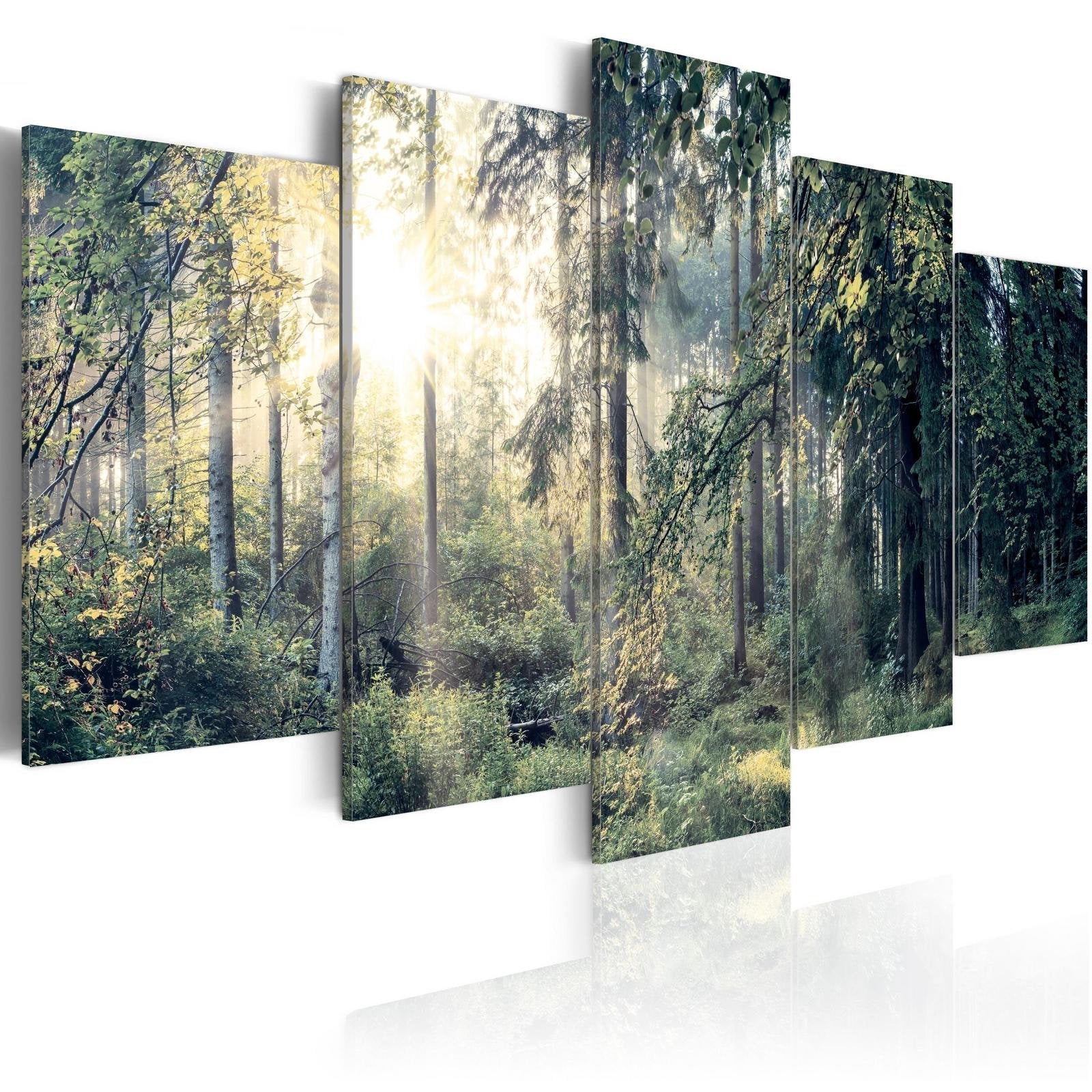 Stretched Canvas Landscape Art - Fairytale Landscape-Tiptophomedecor