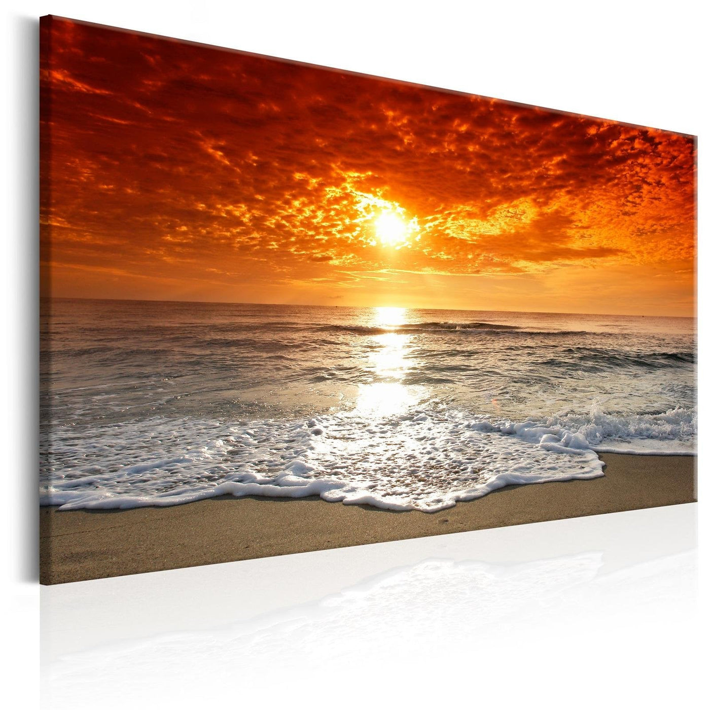 Stretched Canvas Landscape Art - Gorgeous Beach-Tiptophomedecor