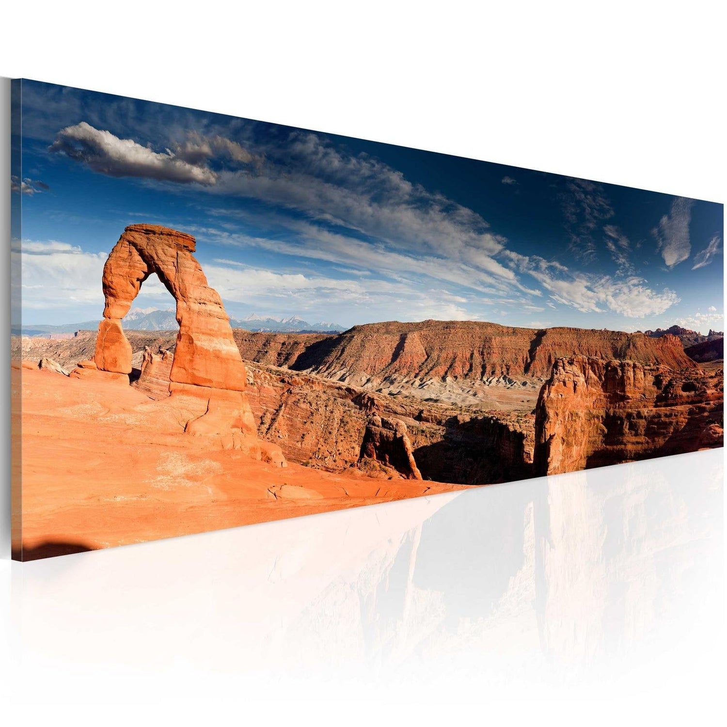 Stretched Canvas Landscape Art - Grand Canyon - Panorama-Tiptophomedecor