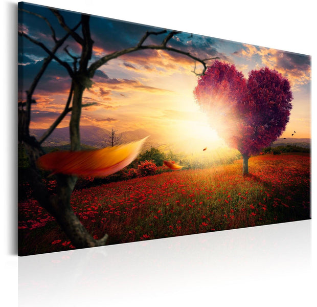 Stretched Canvas Landscape Art - Hills Of Love-Tiptophomedecor