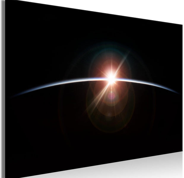 Stretched Canvas Landscape Art - Horizon Wide-Tiptophomedecor