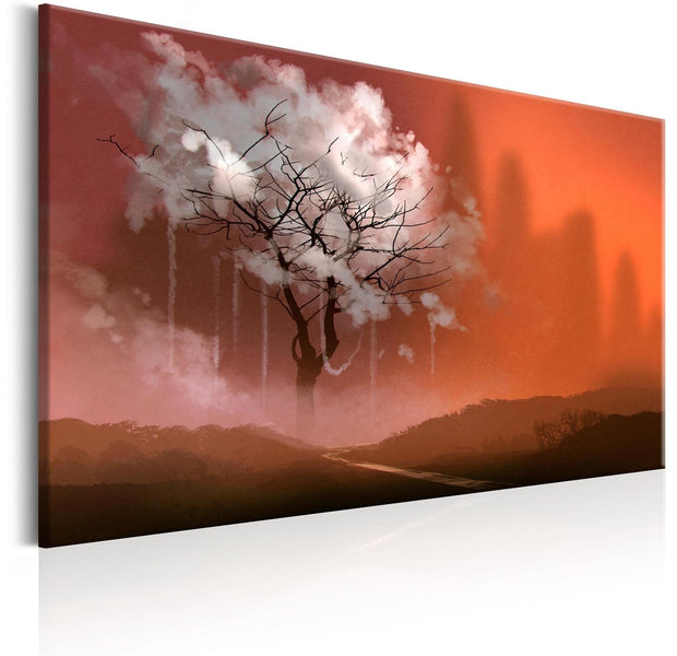 Stretched Canvas Landscape Art - Land Of Dreams-Tiptophomedecor