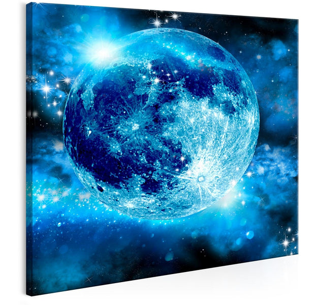 Stretched Canvas Landscape Art - Magic Moon-Tiptophomedecor
