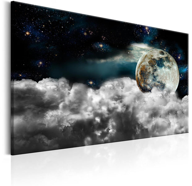 Stretched Canvas Landscape Art - Magic Night-Tiptophomedecor