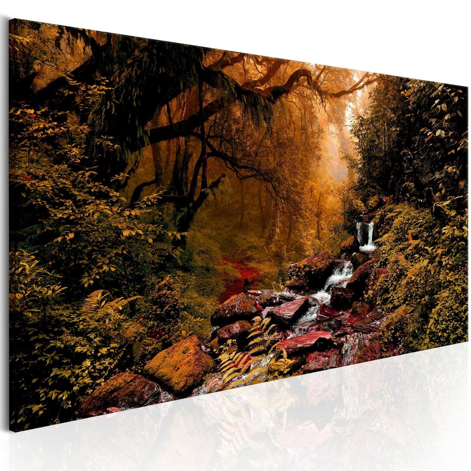 Stretched Canvas Landscape Art - Magical Autumn-Tiptophomedecor
