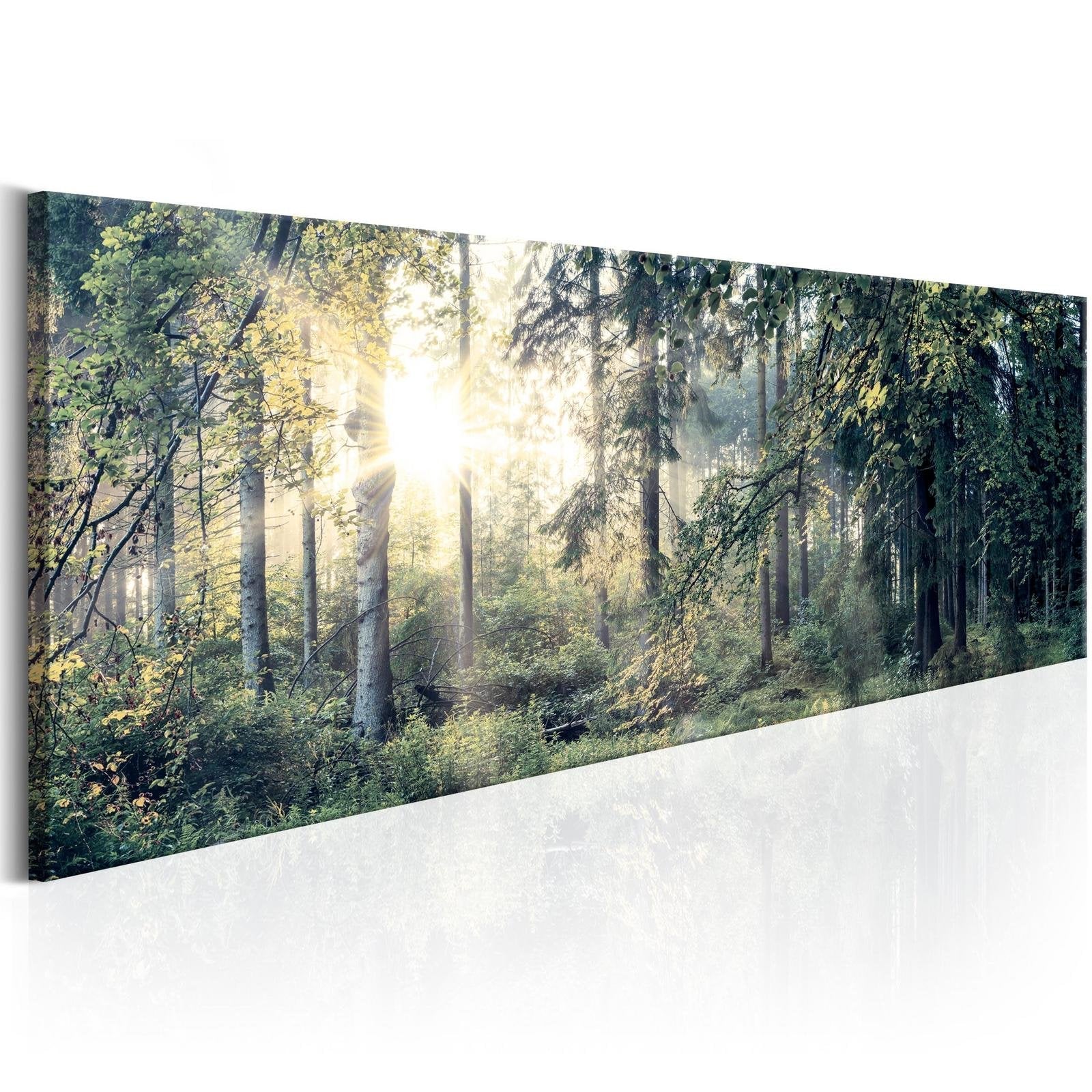 Stretched Canvas Landscape Art - Morning Magic-Tiptophomedecor