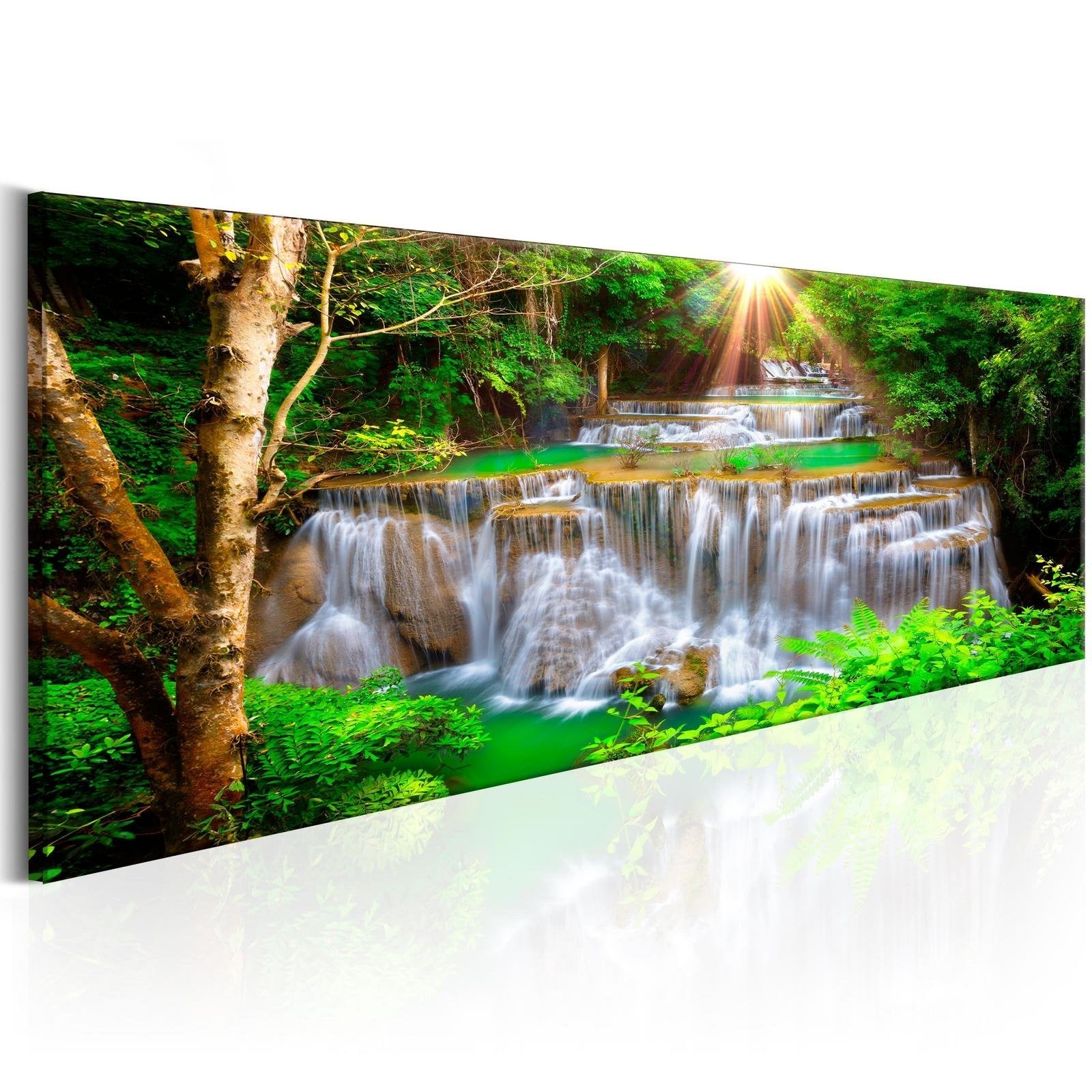 Stretched Canvas Landscape Art - Nature Masterpiece-Tiptophomedecor