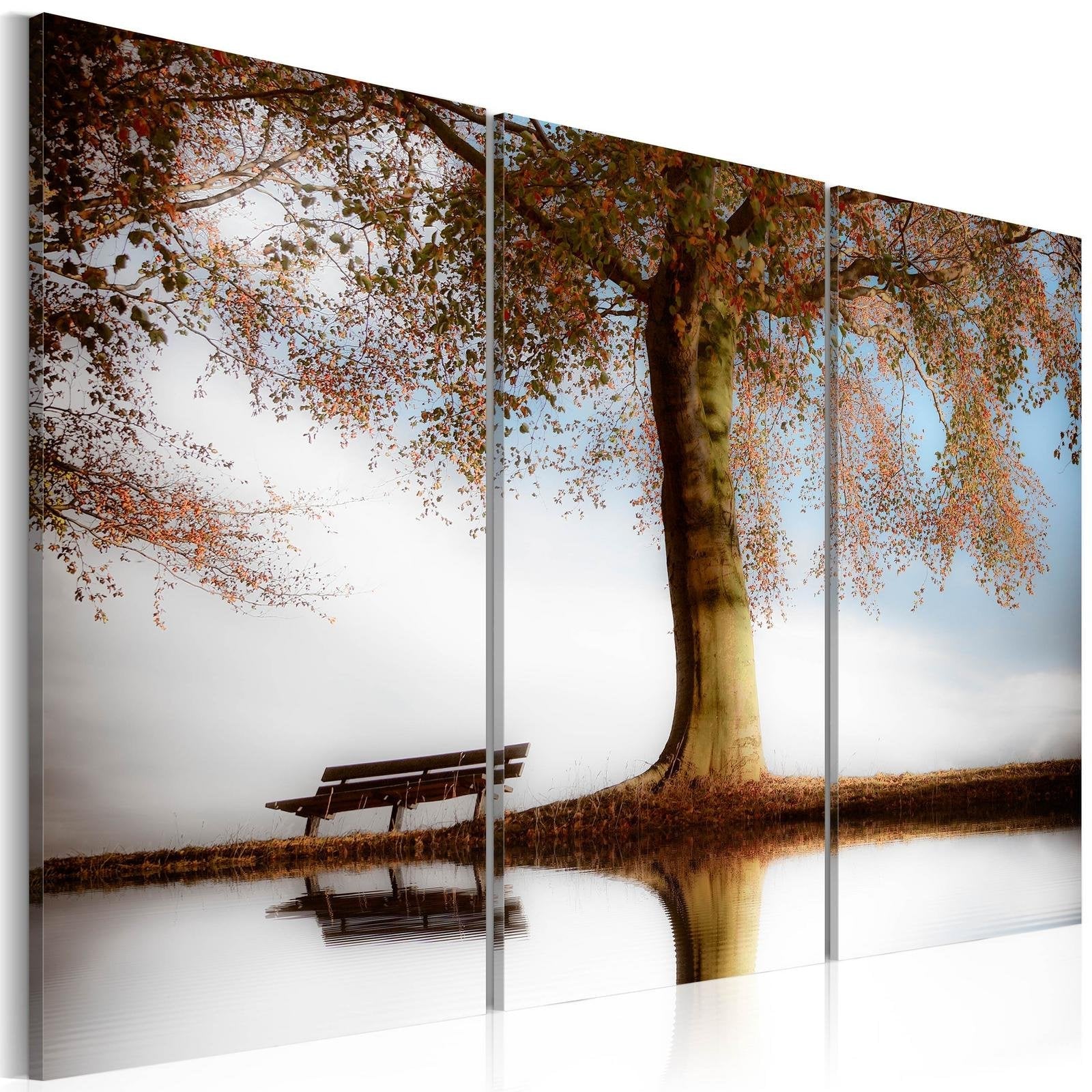 Stretched Canvas Landscape Art - Poetic Landscape-Tiptophomedecor
