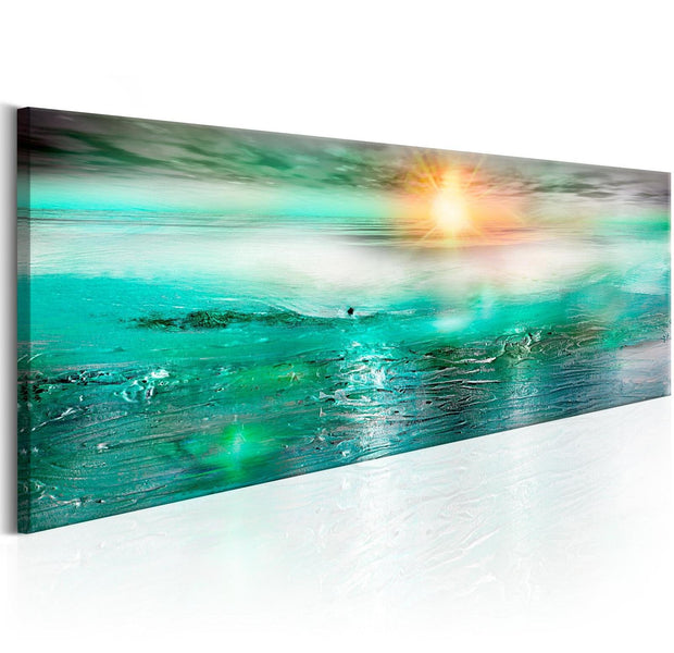 Stretched Canvas Landscape Art - Sapphire Sea-Tiptophomedecor