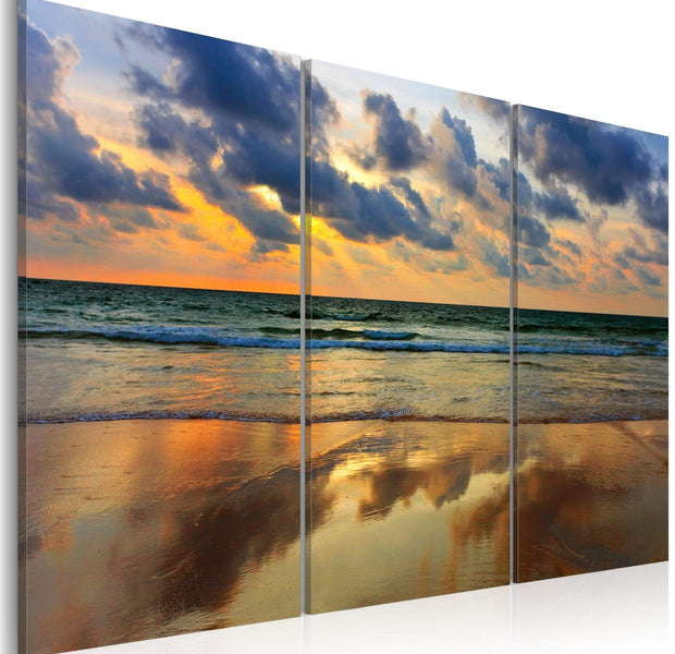 Stretched Canvas Landscape Art - Sea & Summer Dream-Tiptophomedecor