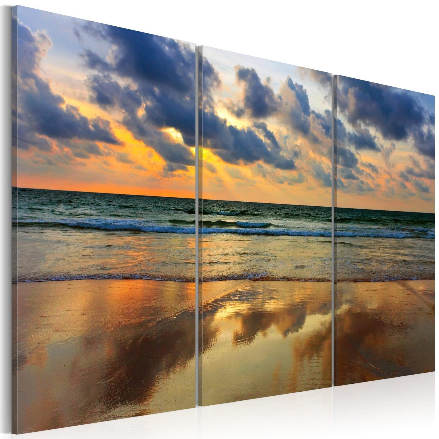 Stretched Canvas Landscape Art - Sea & Summer Dream-Tiptophomedecor