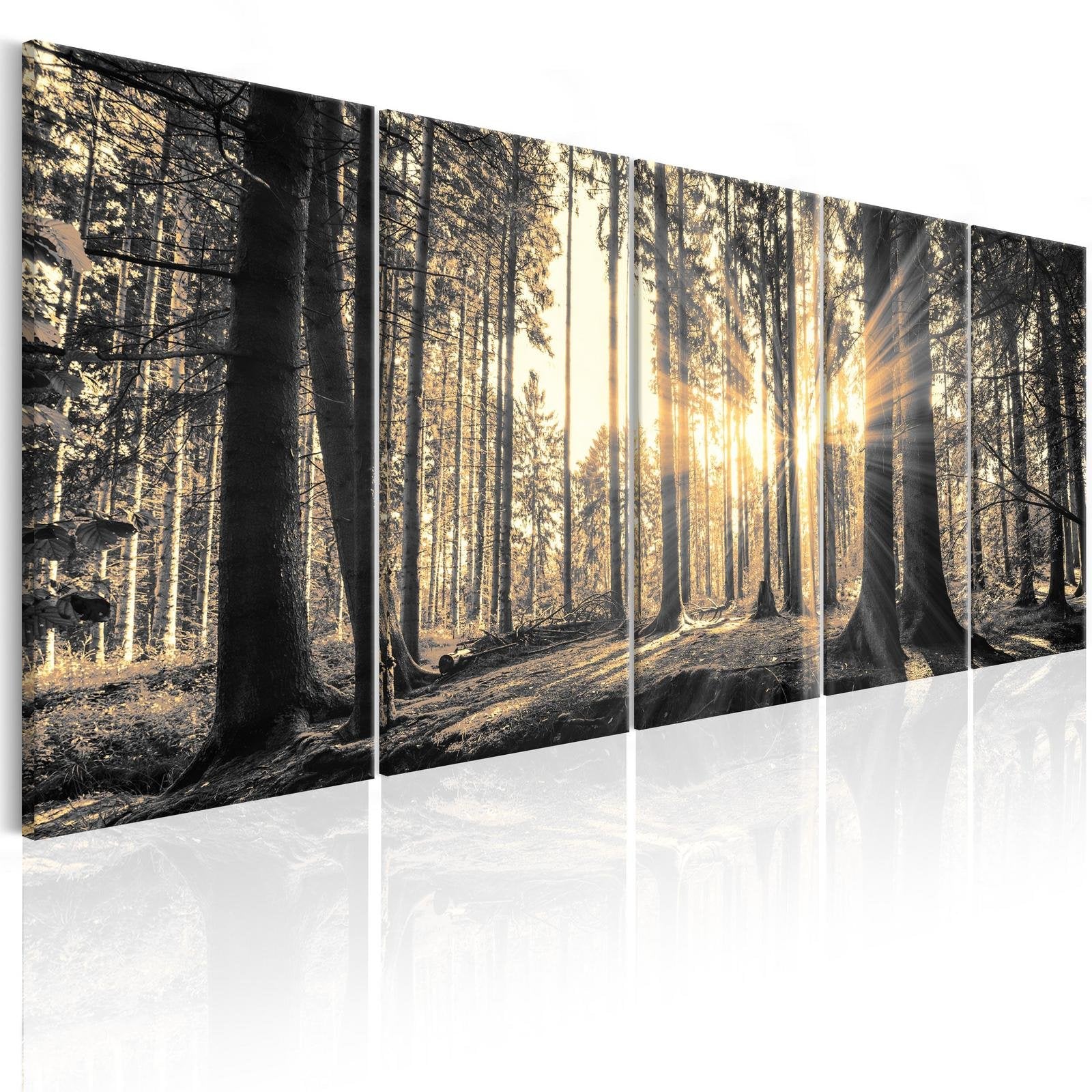 Stretched Canvas Landscape Art - Shadow Guards-Tiptophomedecor