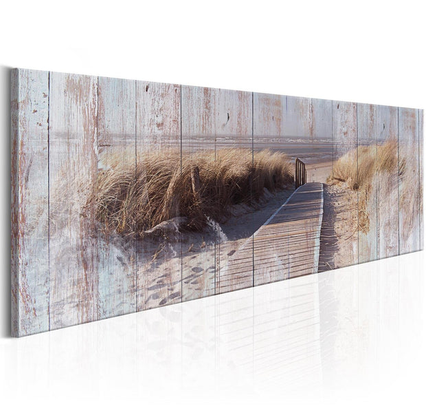 Stretched Canvas Landscape Art - Song Of The Summer-Tiptophomedecor