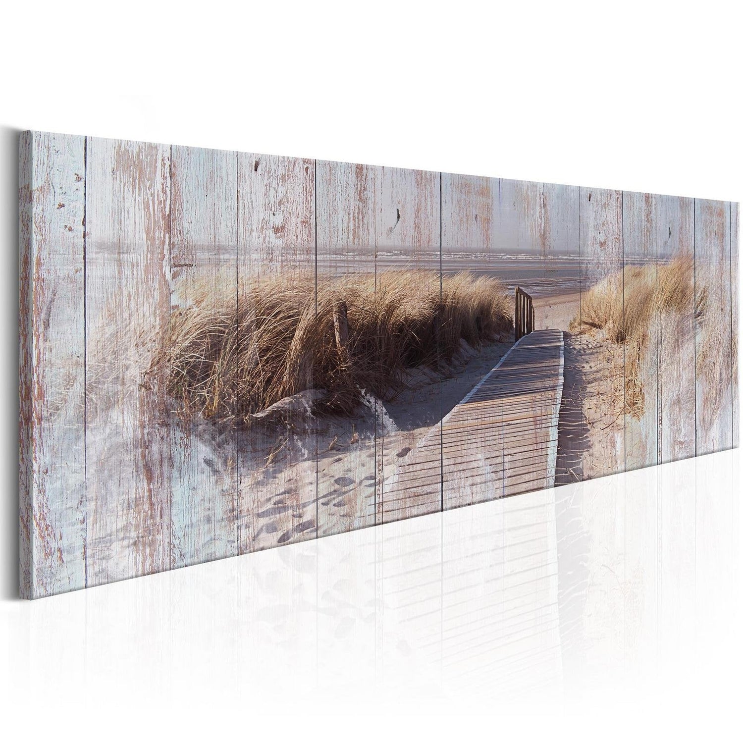 Stretched Canvas Landscape Art - Song Of The Summer-Tiptophomedecor