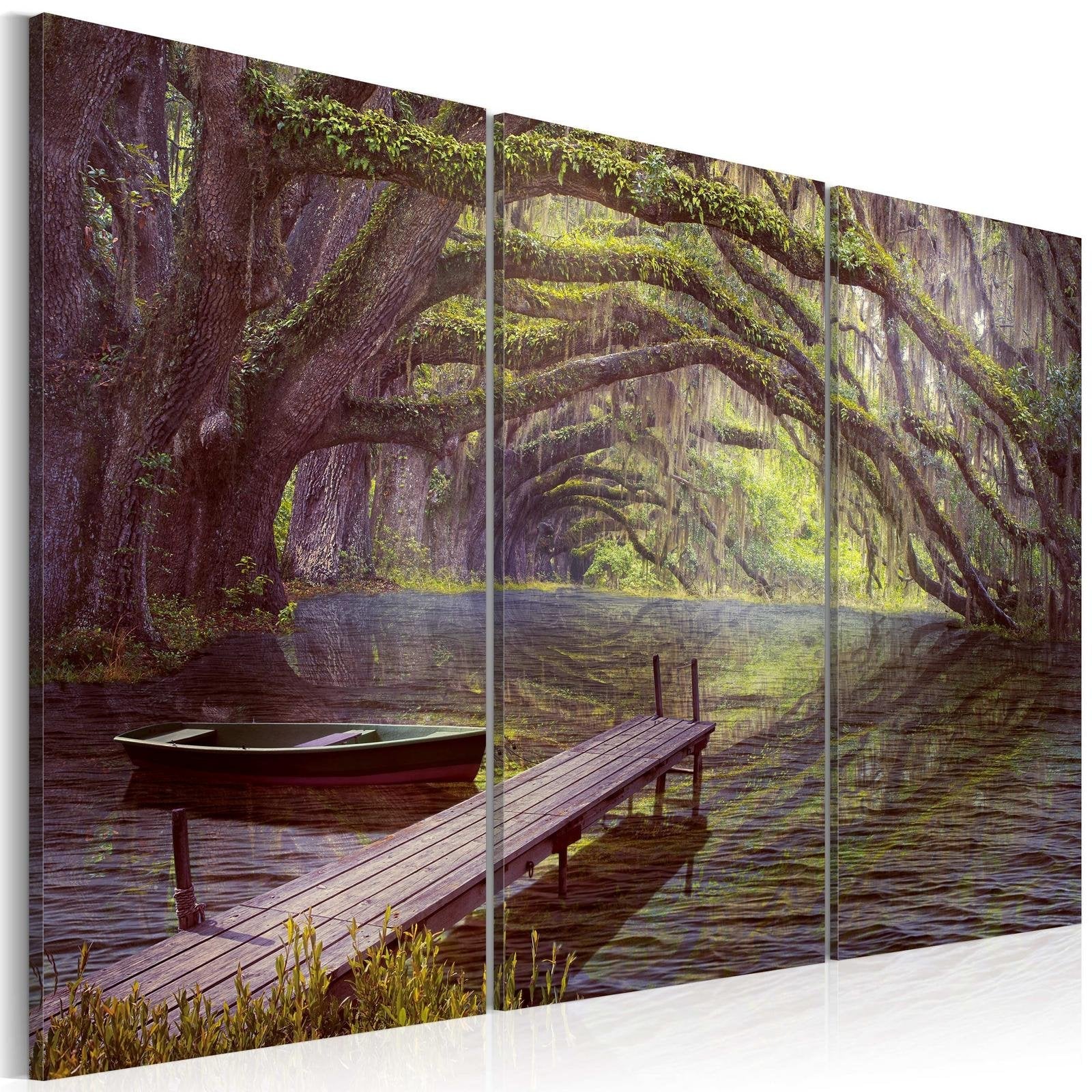 Stretched Canvas Landscape Art - Soothing The Senses-Tiptophomedecor