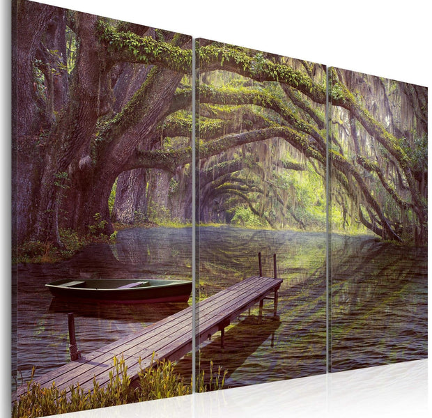 Stretched Canvas Landscape Art - Soothing The Senses-Tiptophomedecor