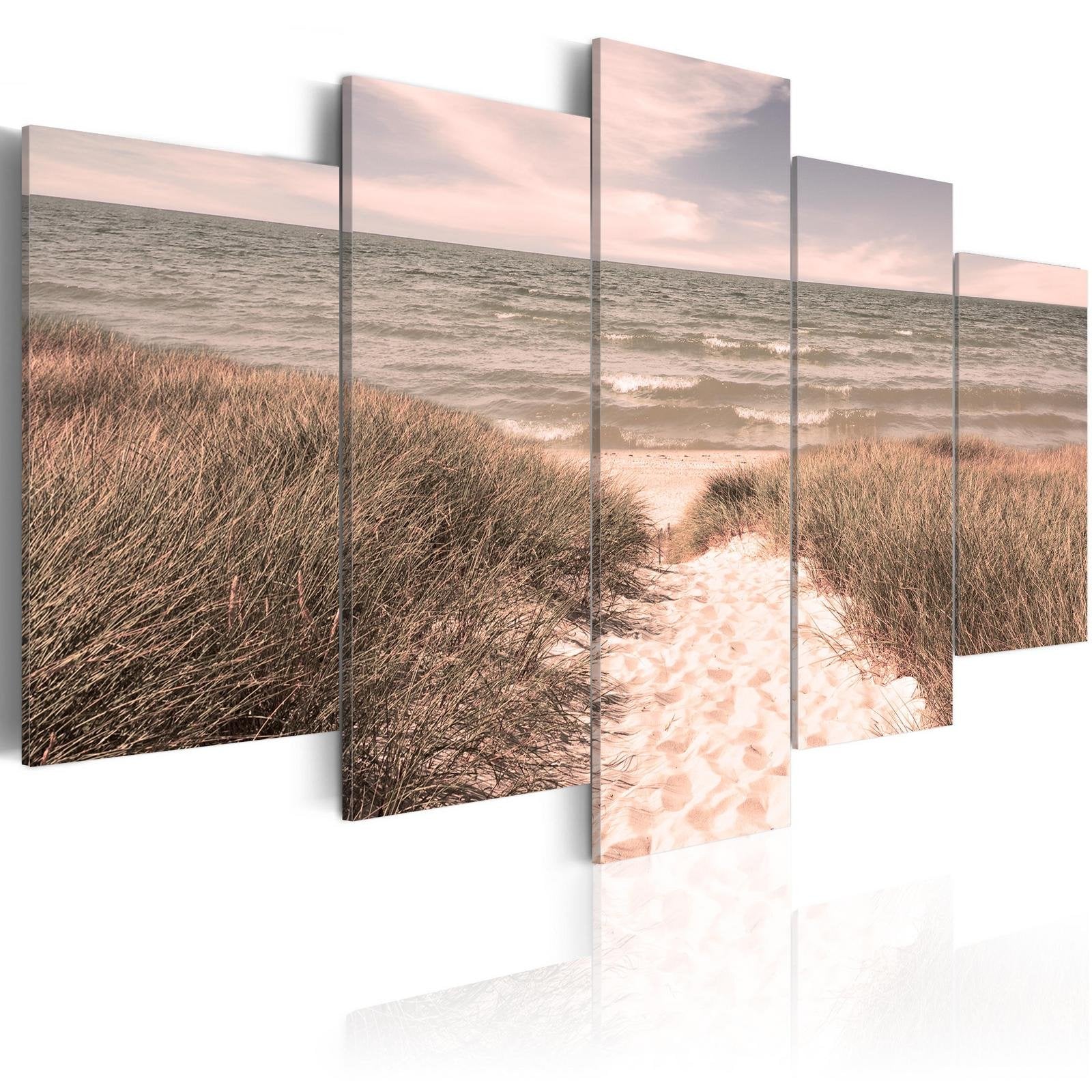 Stretched Canvas Landscape Art - Summer Symphony-Tiptophomedecor