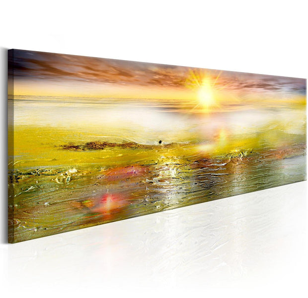 Stretched Canvas Landscape Art - Sunny Sea-Tiptophomedecor