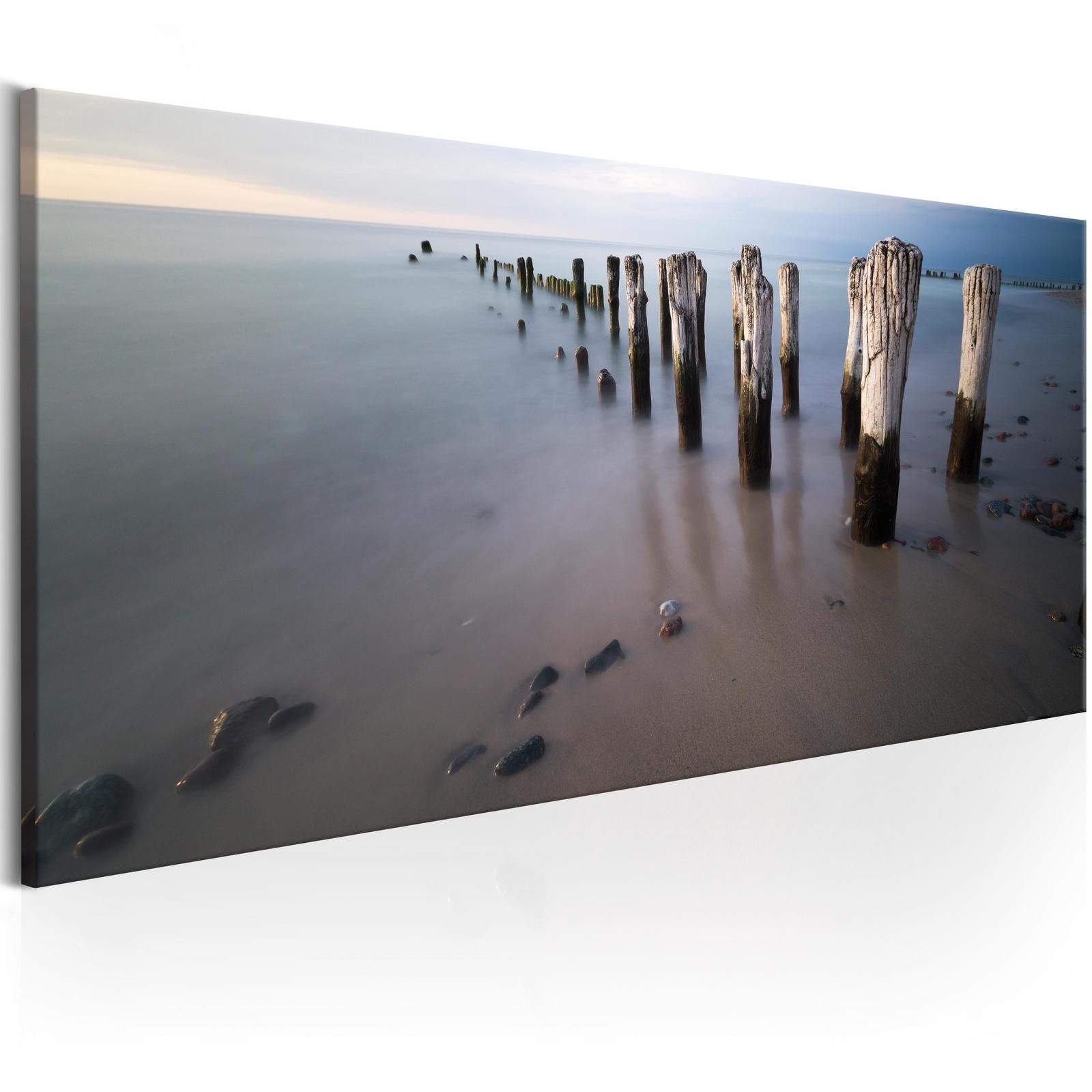 Stretched Canvas Landscape Art - The Calm Before The Storm-Tiptophomedecor