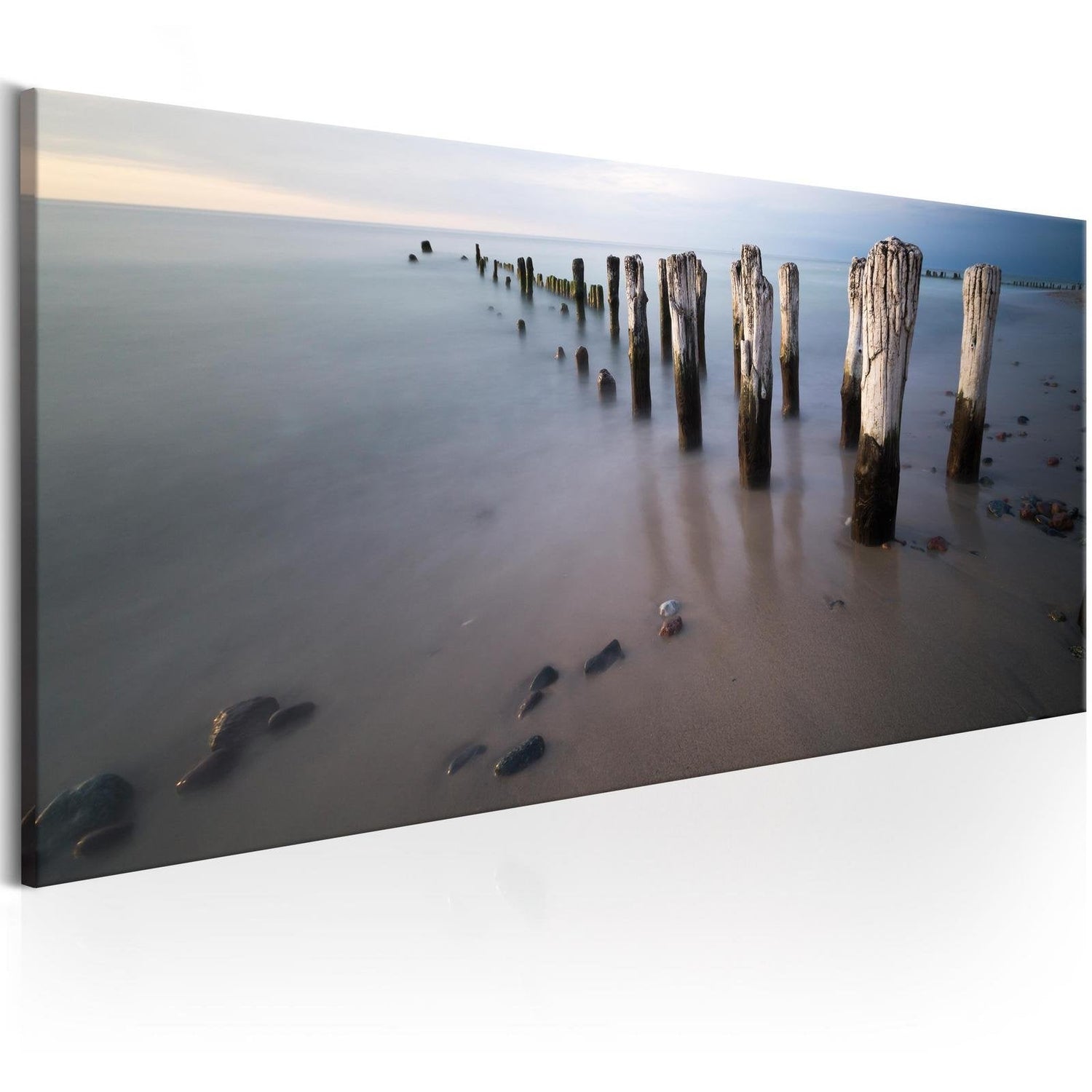 Stretched Canvas Landscape Art - The Calm Before The Storm-Tiptophomedecor