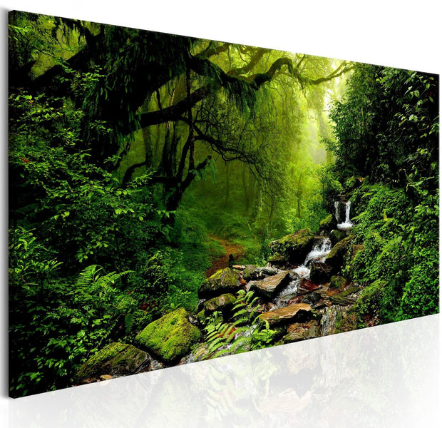 Stretched Canvas Landscape Art - The Fairytale Forest-Tiptophomedecor