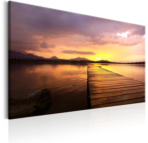 Stretched Canvas Landscape Art - The Gift Of Summer-Tiptophomedecor