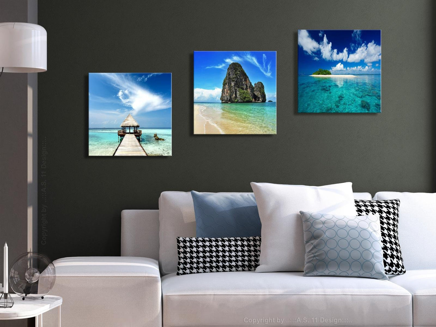 Stretched Canvas Landscape Art - The Places of Dreams-Tiptophomedecor