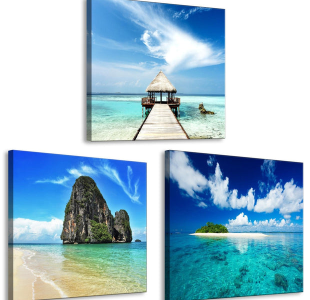 Stretched Canvas Landscape Art - The Places of Dreams-Tiptophomedecor